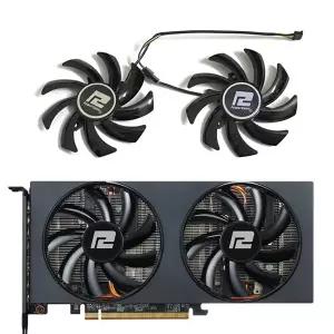 85mm RX 5700 5500 5600 XT 그래픽 팬은 Powercolor RX 6700XT 6600XT 6600 파이터 쿨링 팬에 사용 가능