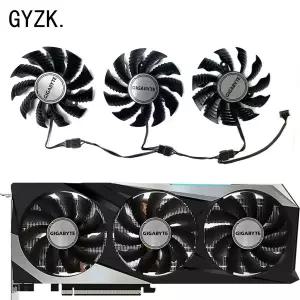 GIGABYTE 라데온 RX6800 6800XT 6900XT 게이밍 OC 그래픽 카드 교체 선풍기 PLA09215S12H 용