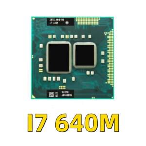 인텔 코어 I7-640M 프로세서 i7 노트북 CPU PGA 988