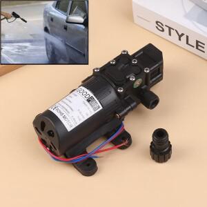 마이크로 전기 격막 역류 워터 펌프 고압 세차 및 가정 관개용 자동 스위치 6Lmin 70W DC 12V