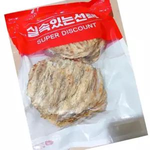 경대물산 냉장 구운 아귀포 1kg 5개 건어물 마른 안주 간식