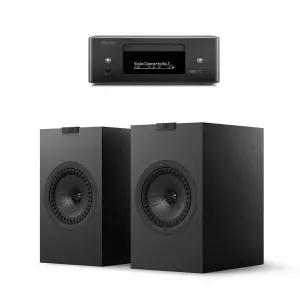 데논 RCD-N12 + KEF Q3 Meta 올인원 스트리밍 CD 오디오
