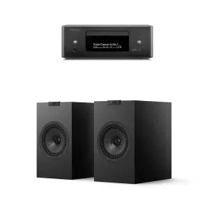 데논 RCD-N12 + KEF Q1 Meta 올인원 스트리밍 CD 오디오