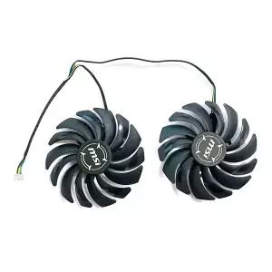 95mm 4핀 DC 12V 0.4A PLD10010S12HH PLD10010B12HH RX5600XT GPU 쿨러 MSI 라데온 RX 5600 XT 게이밍 MX