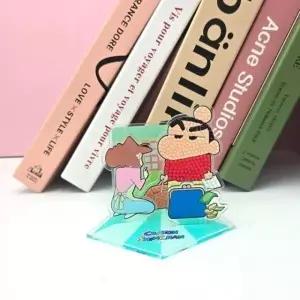 DIY 꿀밤 짱구 아크릴 스탠딩 보석십자수 비즈공예