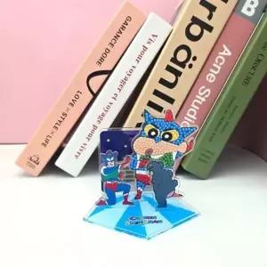 DIY 짱구와 고지라 코스튬 아크릴 스탠딩 보석십자수 비즈공예