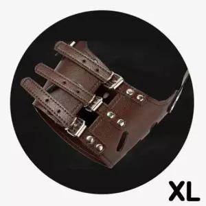 OH 프라임 가죽 애견 입마개 XL사이즈 입마개 강아지입마개