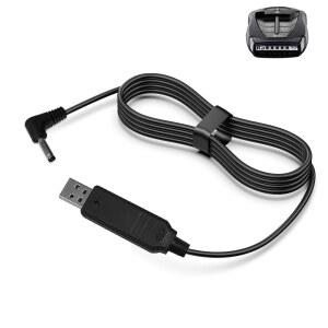 차량 충전 케이블용 COBRA RAD 350I 380 450 유니덴 DFR1 DFR3 DFR5 휘슬러 속도 레이더 검출기와 호환되는 전원 코드 8FT