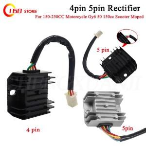 150-250CC 바이크 오토바이 Gy6 50 150cc 스쿠터 Moped 용 알루미늄 정류기  12V 4 5Wires 핀 5pin HOT SAL