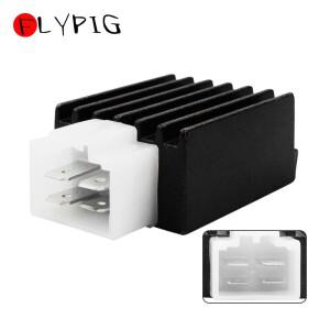 12V 4pin 바이크 오토바이 전압 조정기 정류기 50cc 110cc 125cc ATV 스쿠터 이동 카트 쿼드 휠러 모 페드