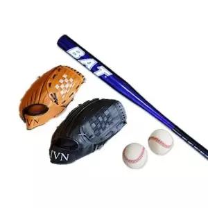 키즈+성인세트D(글러브(흑32+브26)+배트71+야구공2개) 야구공 (W16C895)