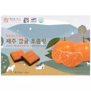 제주생산 감귤 초콜릿 32pcs 1박스