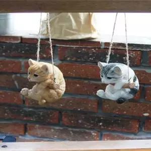 [룽스_65]고양이 선반장식 인테리어 홈테코 소품 1P
