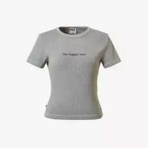 [휠라]스포츠 여름코디 피그먼트 골지 반팔 FS262RS01F009 1020126943