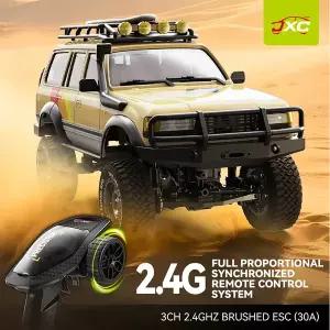생활 수집품 JXC LC80 4륜 구동 브러시드 RC 락 크롤러 2.4GHz RTR 1/12 전동 무선 조종 모델 자동차 성인