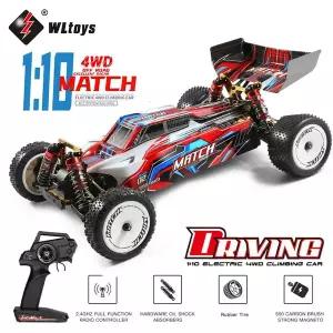 생활 수집품 Wltoys 1/10 브러시리스 4륜구동 무선 조종 자동차 2.4G RC 레이싱카 드리프트카 45km/h 고속