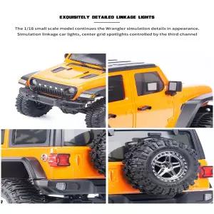 생활 수집품 AUSTARHOBBY RC 자동차 AX-8560 RTR 2.4Ghz 1/18 4WD 지형 오프로드 방수 락 크롤러 원격 제어