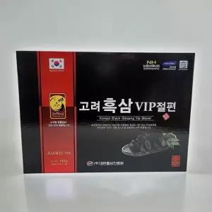 건강선물 고려 흑삼 VIP 절편 쇼핑백포함 명절선물 15gx10개입