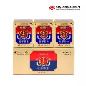 국내산 홍삼 분말 세트 60g 3통 명절 선물 건강선물 친척선물