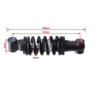 오토바이 리어 쇽업소버 125mm 산악 자전거 접이식 스쿠터 충격 흡수 장치 전기 후면 블래더 소프트 테일