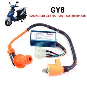 오토바이 CDI 유닛 레이싱 150 점화 코일 GY6 스쿠터 모페드 50CC 150CC 스쿠터 성능 Q용 50 125