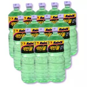 에탄올 워셔액 사계절 유리 1.8l 차량 차량용 1800ml 세정액 에탄올워셔액
