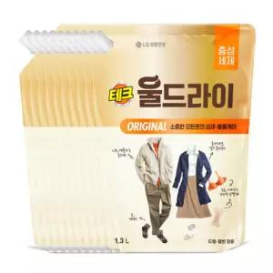 테크 울드라이 중성세제 리필 1.3L 10개