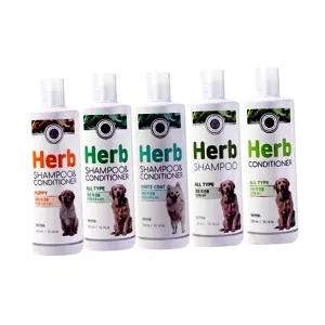 강아지 반려동물 샴푸린스 허브 동물 500ml 셀프목욕