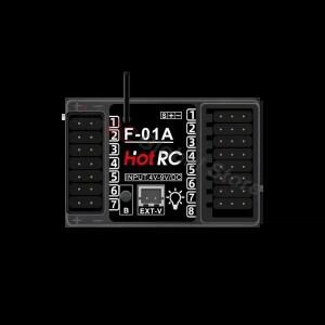 Hotrc 4/6/8/10 채널 2.4GHz F-08A RC 자동차 보트 비행기 탱크 로봇 송신기 용 자이로