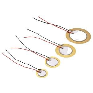 10pcs 압전 피에조 세라믹 웨이퍼 플레이트 사운 더 센서 직경 12MM15MM18MM20MM27MM35MM50MM 부저 스피커