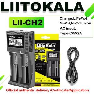 리토칼라 Lii-CH4 CH2 3.7V 리튬이온 18650 니켈수소 AA 리튬인산철 충전식 스마트 LED