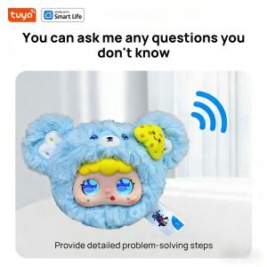 귀여운 곰 AI 로봇 애완동물 친구 | 터치 인터랙티브 스마트 장난감 (투야 앱 포함) 음성 및 감정 인식 # 1