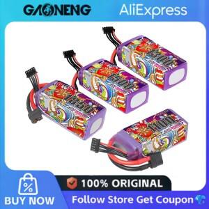 FPV 드론 쿼드콥터 헬리콥터 비행기 RC 배터리용 XT60이 포함된 2Pcs GNB 6S Lipo 22.8V 1100/1300/1500/18