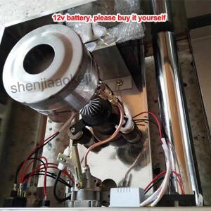 솜사탕 기계 12V 스테인레스 스틸 DIY 꽃 Candyfloss 상업용 멋진 달콤한 솜사탕 메이커 마시멜로 기계