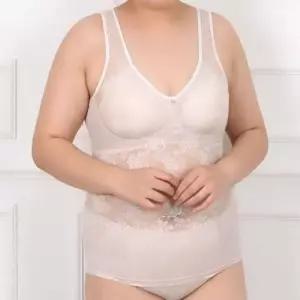 여성빅사이즈속옷 몰드 빅사이즈 브라런닝 후크없는브라 엄마브라
