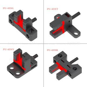 BOJKE 슬롯 광전 스위치 센서 PU-45NL PU-45NT PU-45NY PU-45NK 감지 거리 6mm 2 개