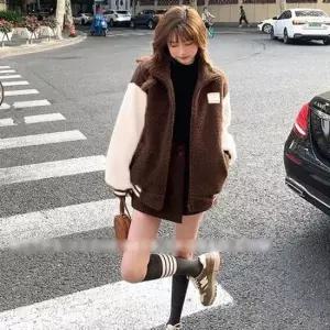 바람막이 겨울 따뜻한 뽀글이 후리스 점퍼 데일리 여자 자켓