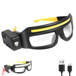 센서 터치 컨트롤 모드가 조명 라이트 안경 충전식 LED JOR 포함된 USB