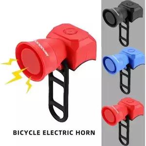 자전거 전기 벨 MTB 산악 120dB USB 충전 슈퍼 라우드 사이클링 경고 안전 링 방수 알람