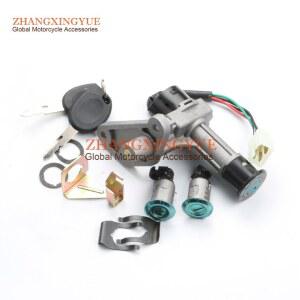 오토바이키박스 스쿠터 점화 스와치 잠금 세트 GY6 오토바이 50cc 125cc 150cc