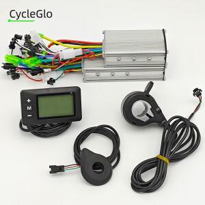 전자 자전거 브러시리스 전동 컨트롤러 24V 36V 48V 250W G51 LCD 디스플레이 키트 전기 접이식 스쿠터 용