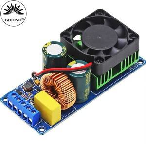 HIFI 전력 IRS2092S 500W 모노 채널 디지털 증폭기 보드 클래스 D 스테이지 앰프 파워