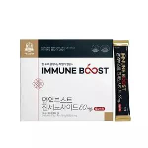 고려홍삼중앙회 면역부스트 진세노사이드 60mg 30포 x 1박스