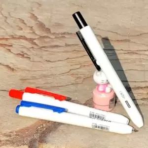 모리스 JUSTCLICK 0.7mm 노크식 세필 네임펜 S 유성매직펜 (WB3A120)