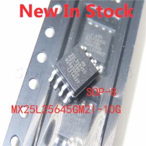 5개세트 100% 품질 25L25645 25L25645GM2I-10G 32MB W25Q256 SOP-8 SMD 메모리 IC 칩    원본