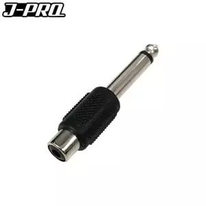 J-PRO JC20 RCA 암-TS 55잭 모노 수 변환 젠더 커넥터 (WC41E6D)