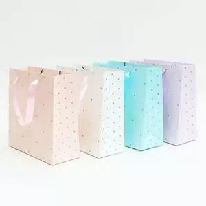 러블리쇼핑백(대)34x34x12_10매입 선물포장 종이가방 쇼핑백