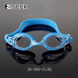 SEEK SK650 보급형 아동용 물안경 블루물놀이수경 이안경 수영 스포츠