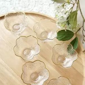 골드라인을 두른 블라썸 골드 소주잔 6P세트 사케병 소주병 (W96495E)