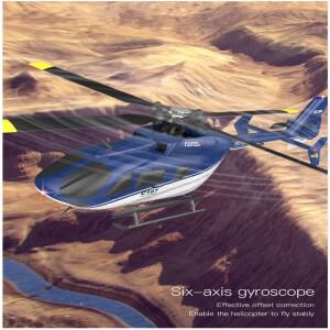RC ERA C187 EC135 비행기 4채널 헬리콥터 6축 자이로 안정화 고도 유지 2.4G 브러시리스 원격 조종 모델
